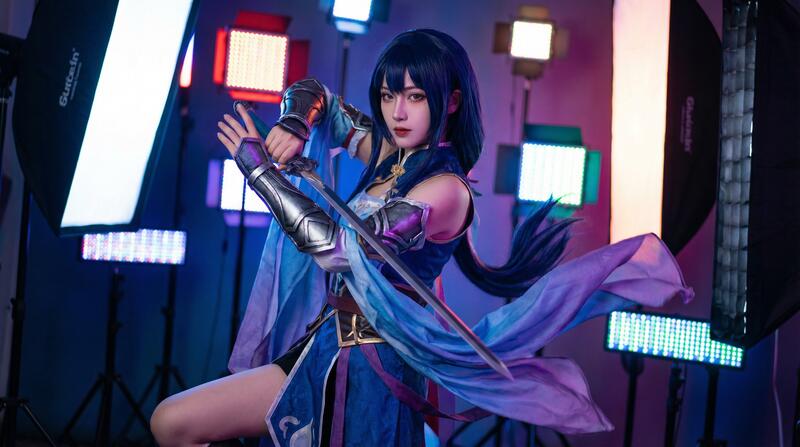 黄色视频Cosplay视频：国风武侠角色演绎